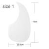 Transparent Acoustic Guitar Pickguard Droplets Self-Adhesive Guard for 40/41 Inches Guitar(opp)