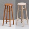 1:12 Dollhouse Miniature High Stool Bar Stool Small Round Stool Pocket Stool Model Furniture Decor Toy Doll House Accessories