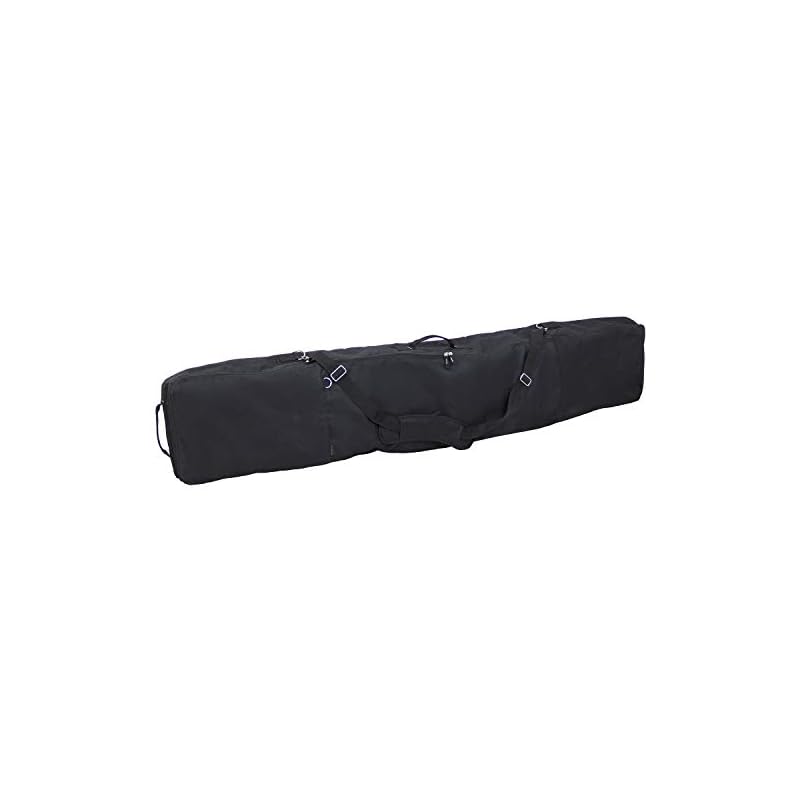 VAXPOT Snowboard Case 3-Way (Backpack Style) All-in-One [Stores Snowboard Wear, Board, Boots, and Accessories] VA-3206 BLK L Size (160cm Type)