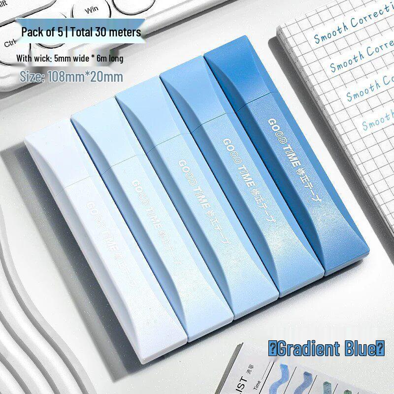 Pen-Shaped Invisible Correction Tape for Students, Zero Trace Paperlike Design, Advanced Black Technology