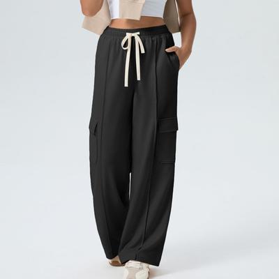 Women's Fashion Solid Color Casual Pants