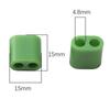 ABS Acrylic Adjustment Rope Buckle for DIY Necklace Bracelet Craft 2 Pcs