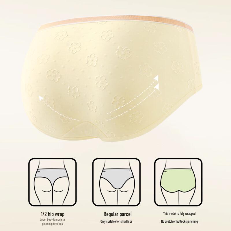 SecretWorld A-Grade Cotton Antibacterial Mid-Waist Briefs