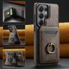 2-in-1 Removable PU Leather Wallet Case Card Slot Holder Phone Back Cover For Samsung Galaxy S26 Ultra S25 S24 Plus Protector Skins Shell