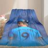 Erling Haaland Decke Leichte bedruckte Wohndecke für Sofa, Bett, Auto, Ein herzliches Geschenk für Ihre Familie und Freunde