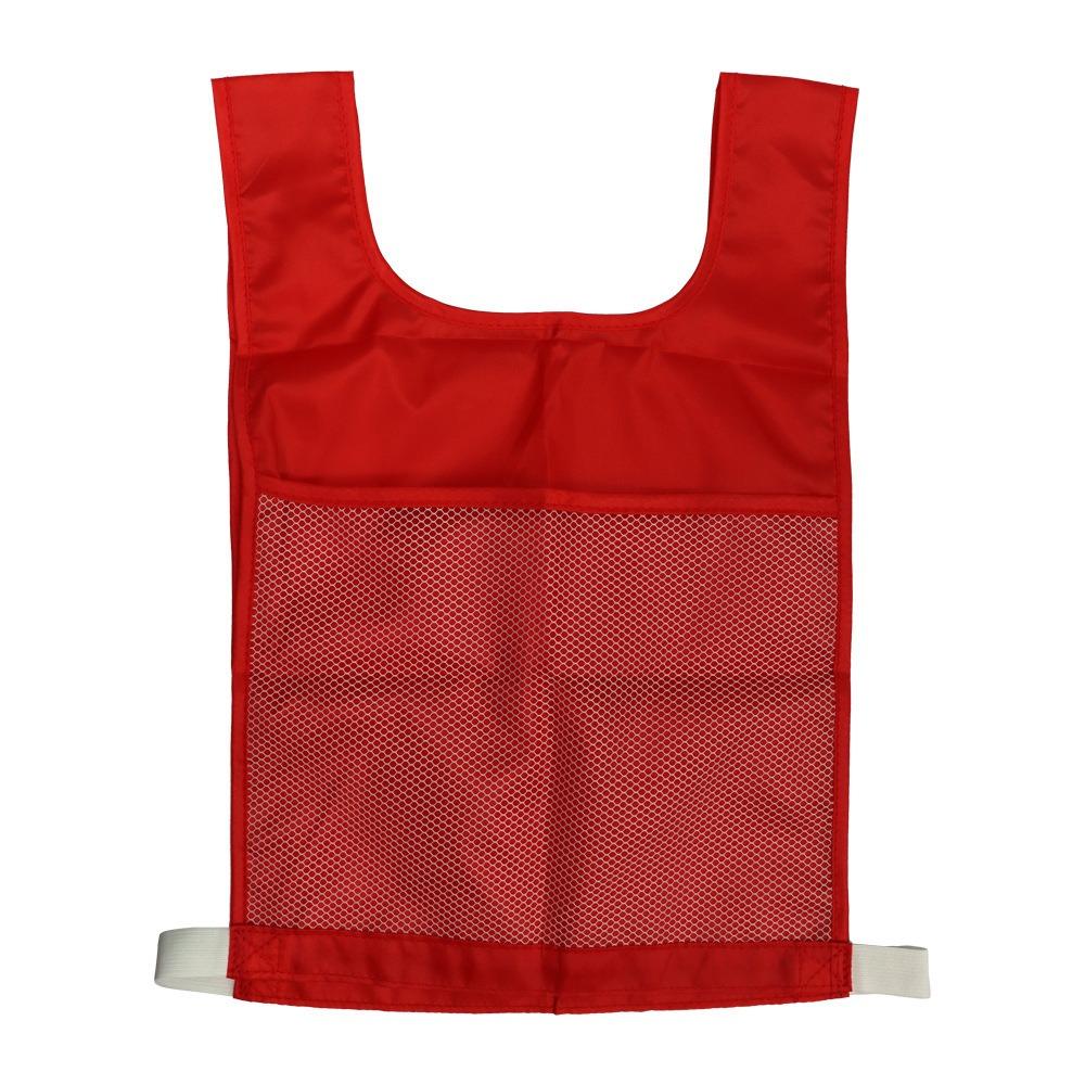 Polyester Kids Teaching Apron Creative Learning Apron Teaching Aids Alphabet Vest  Kids красный