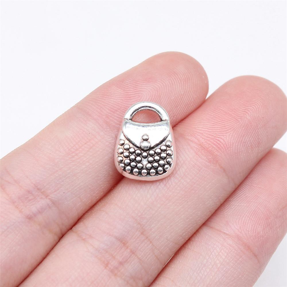 

Clothes Hanger Charms Pendant Child Jewellery Funny Things A29-10pcs-12x20mm