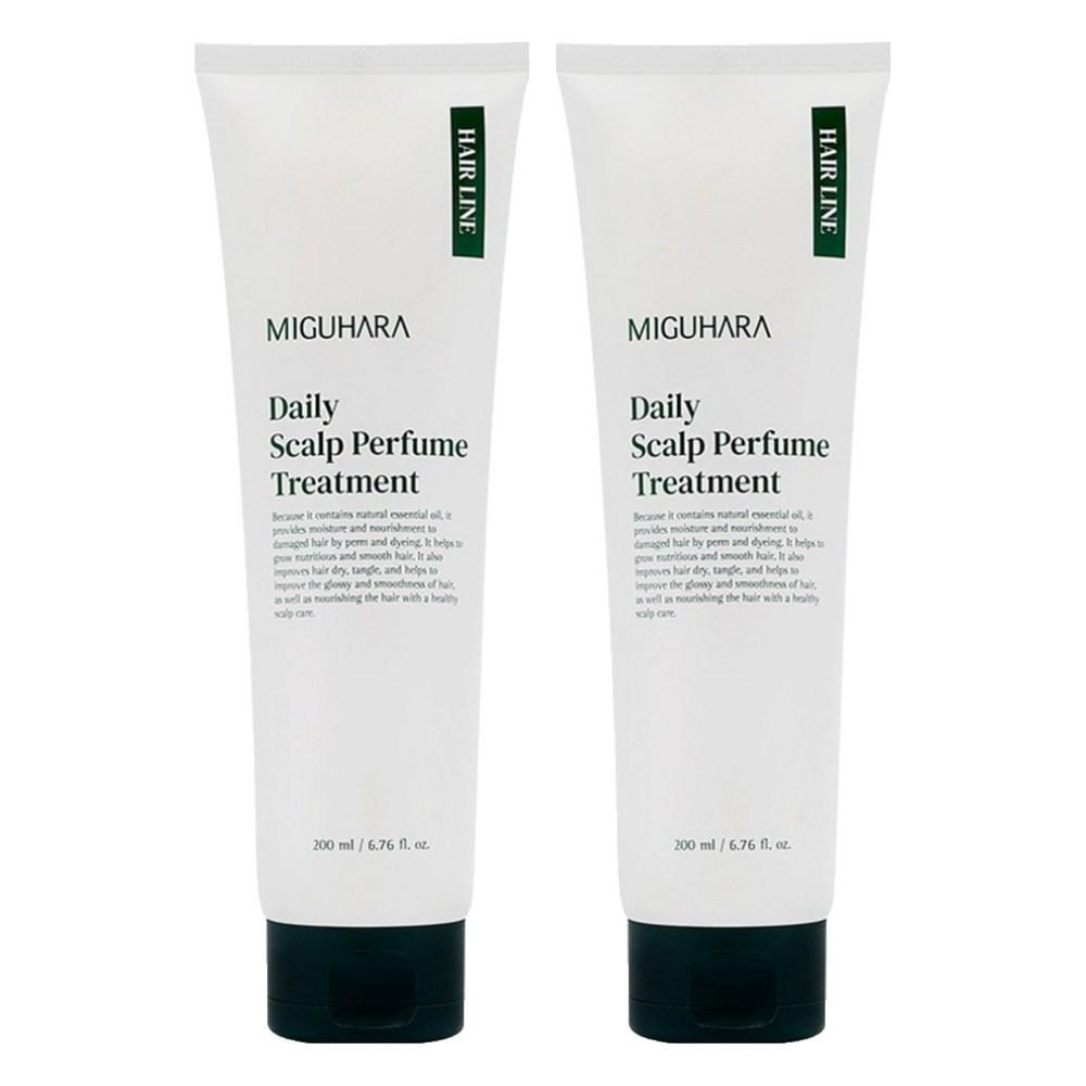 Migu Hara Daily Scalp Perfume Treatment 200ml 2 pcs