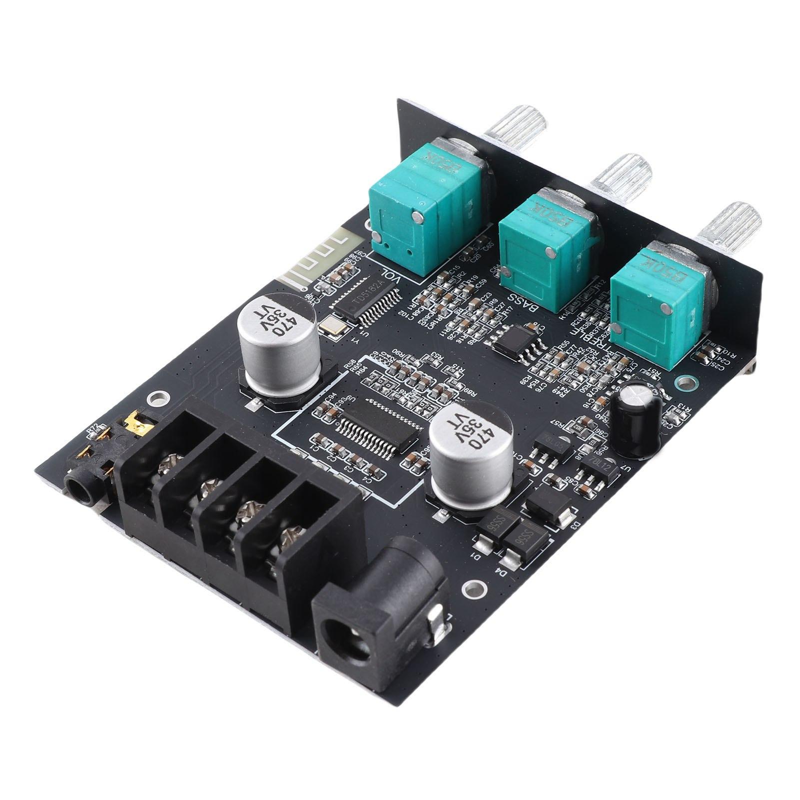 

2.0 Стерео Bluetooth Підсилювач Потужності Плата Цифровий HIFI Підсилювач Модуль Регулювання Високих Низьких Частот 50Вт+50Вт