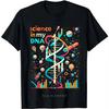 Science Is In My Genes - DNA Bio Teacher Cotton Tshirt Science Oversized T-shirt Camisetas Mens Clothing Fashion Fitness T Shirt