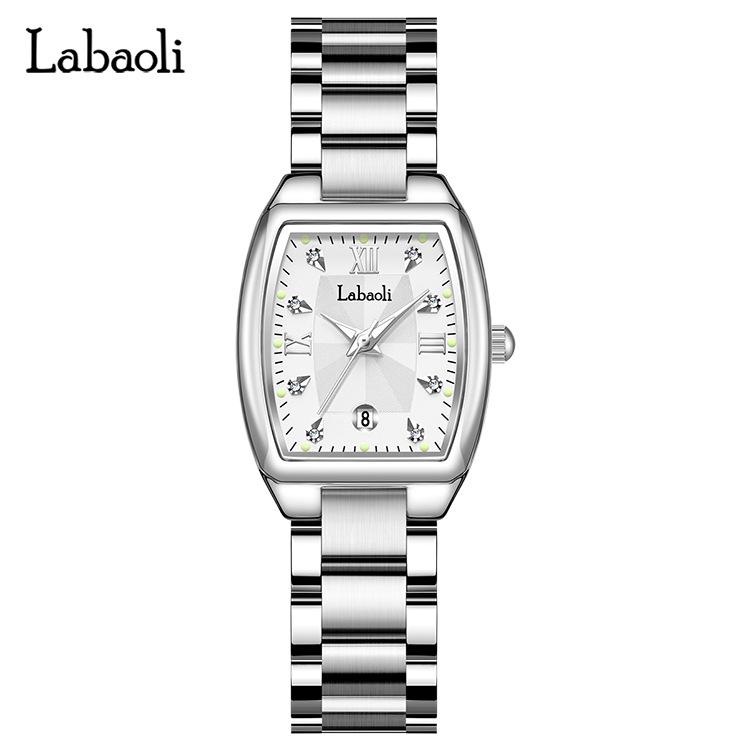 La Baoli Couple Quartz Waterproof Steel Wristwatch LA531