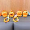 Bag Charm Lulu Doll Keychain Cute Expression Cartoon Phone Chain Cute Capybara Key Ring  Gifts