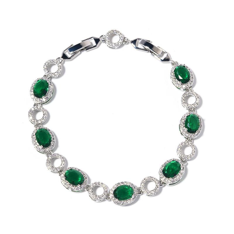 

Популярные ювелирные аксессуары Цветные браслеты из циркония