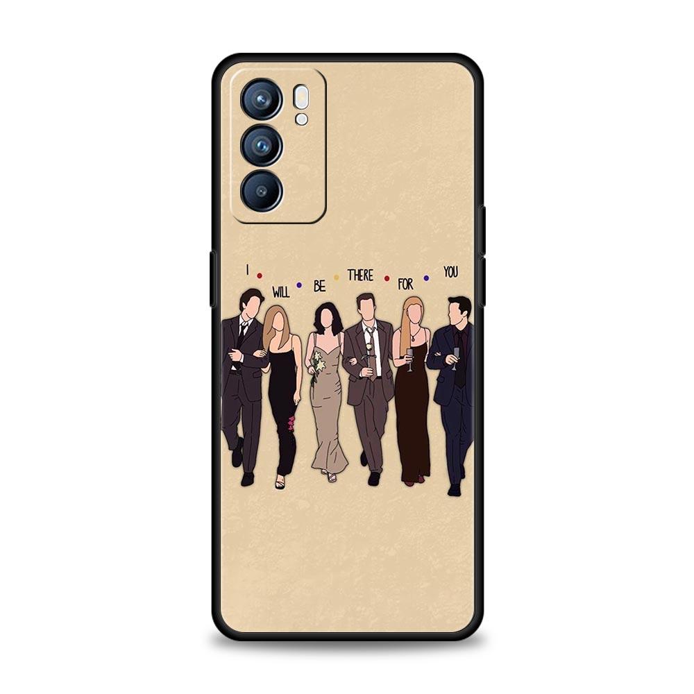 

Phone Case Cover For Oppo A17 A31 A54 A57 A78 A79 Find X5 X6 Reno 7 8 10 11 12 13 F Pro 5G Soft TPU Shell Friends TV Fundas Bags oppo A80
