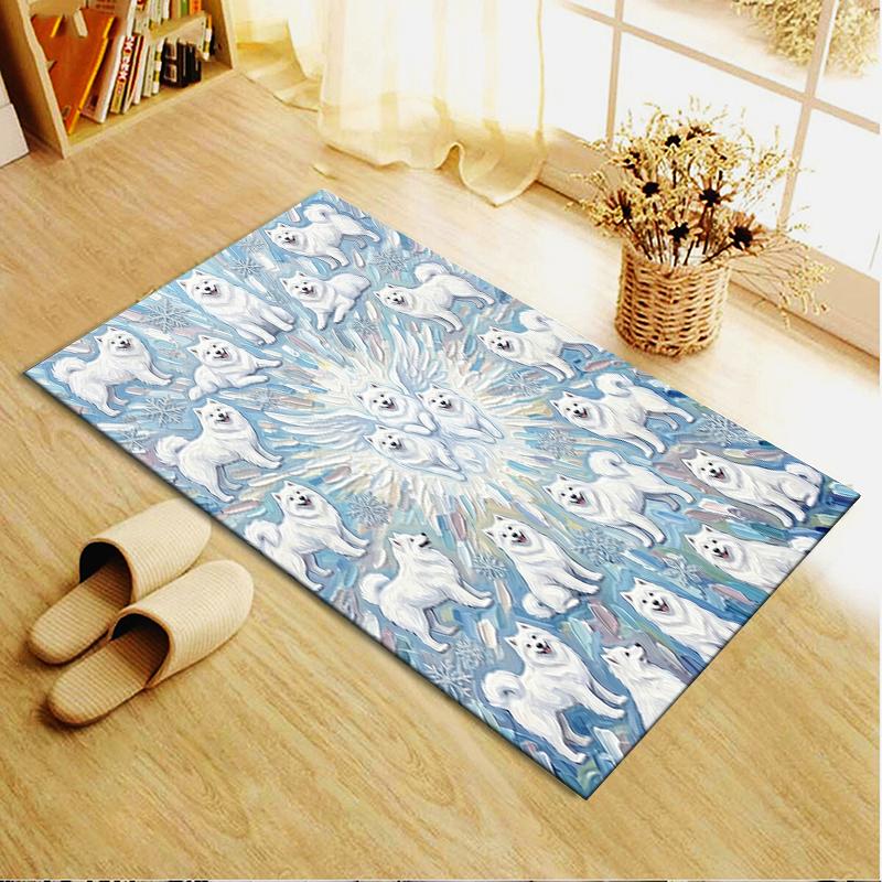2025 New Cute puppy Carpet Rug for Living Room Bedroom Home Sofa Decoration,Kids play Non-slip Floor Mat