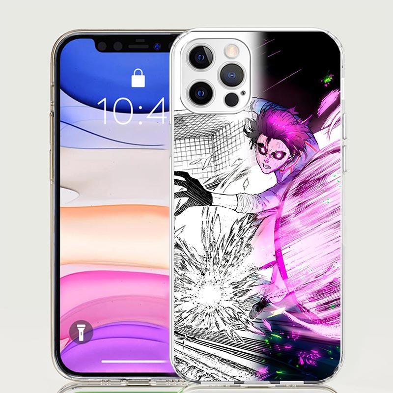Blue Lock Football Anime Phone Case for Apple iPhone 17 Air 16 15 Plus 14 + 13 Mini 12 11 Pro Max 7 8 SE 16Max Soft Shell Cover
