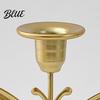 Farmhouse Table Centerpiece Vintage Metal Candle Holder Romantic Candlestick Dinner Centerpiece
