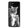 Proud Cat Phone Case Cover for Samsung Galaxy S25 S24 S23 S22 S20 S21 FE Ultra S10 S10E Plus 5G Soft TPU Capas Fundas Coque Bags