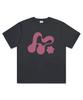 Deomopeuhauseu Morf Big Symbol Oversized Short Sleeve T-Shirt Navy