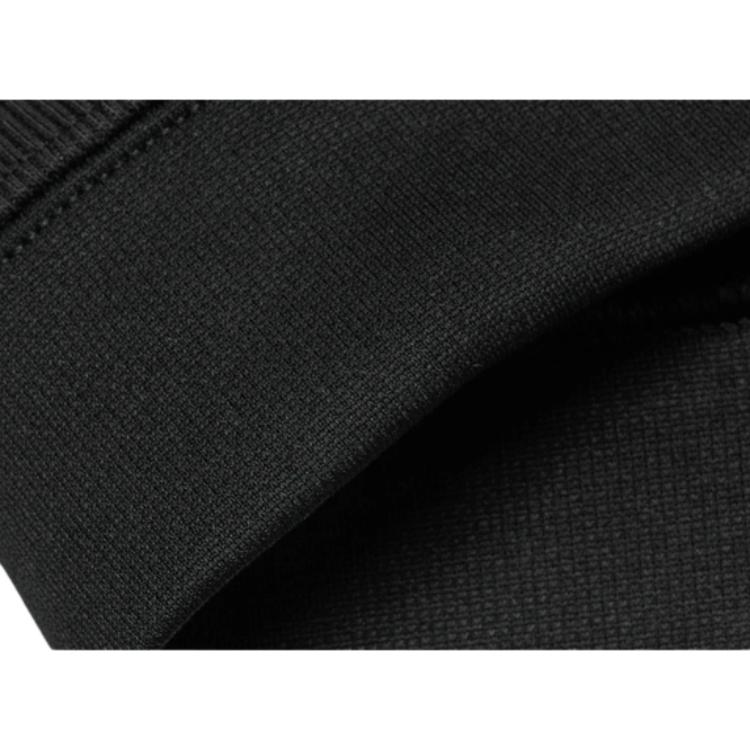 Li-Ning Basketball Series Printed Letter Hooded Comfortable Breathable Versatile Casual Sweatshirt Men sweatshirt Black AWDU083-4