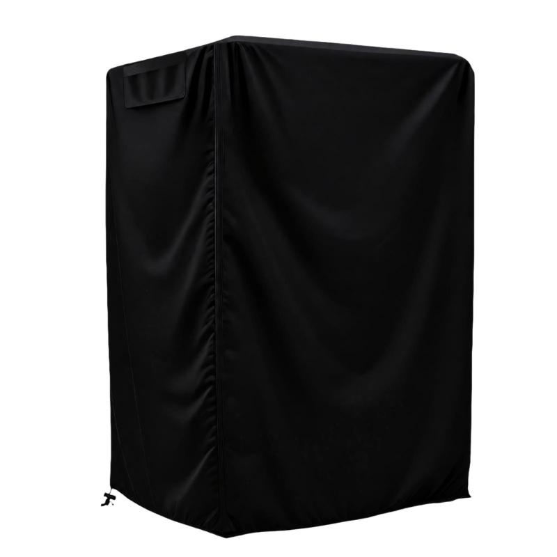 Workshop Machine Dust Cover in Black Cloth Shell for Table Tool Storage, Outdoor Use, and Garage Coverage Daily