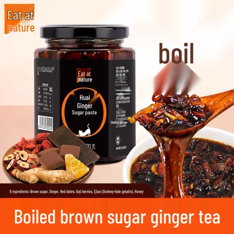 Natural Huai Ginger & Red Date Brown Sugar Paste