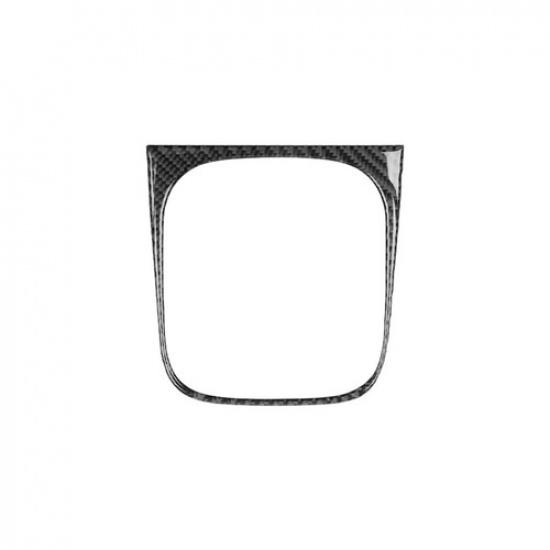 Carbon Fiber Interior Manual Gear Shift Cover Trim For Volkswagen Jetta Sedan