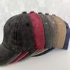 Unisex Classic Retro Washed Baseball Cap: Versatile Sunshade and Duckbill Design for Fashionable Sun Protection