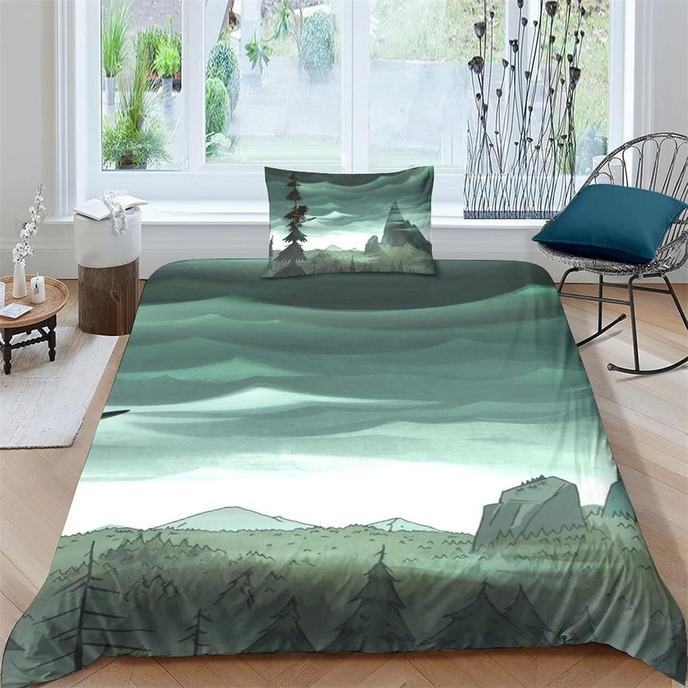 100% Polyester Bedding Set US CalifKing Winter Bedroom Duvet Cover Pillowcaes Home Textile Set Dropshipping Wholesale