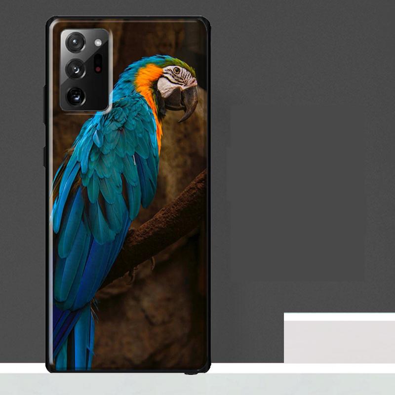 Animal Parrot Birds Case For Samsung Galaxy S25 S24 S23 Ultra S9 S10 S20 S21 S22 Plus S23 FE S25 FE Phone Cover