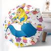 Disney Alice, Wonderland Automatic Open/Close Umbrella - Cute Umbrella with Cute Design, Portable 3-Fold Compact Umbrella for Men & Women, V