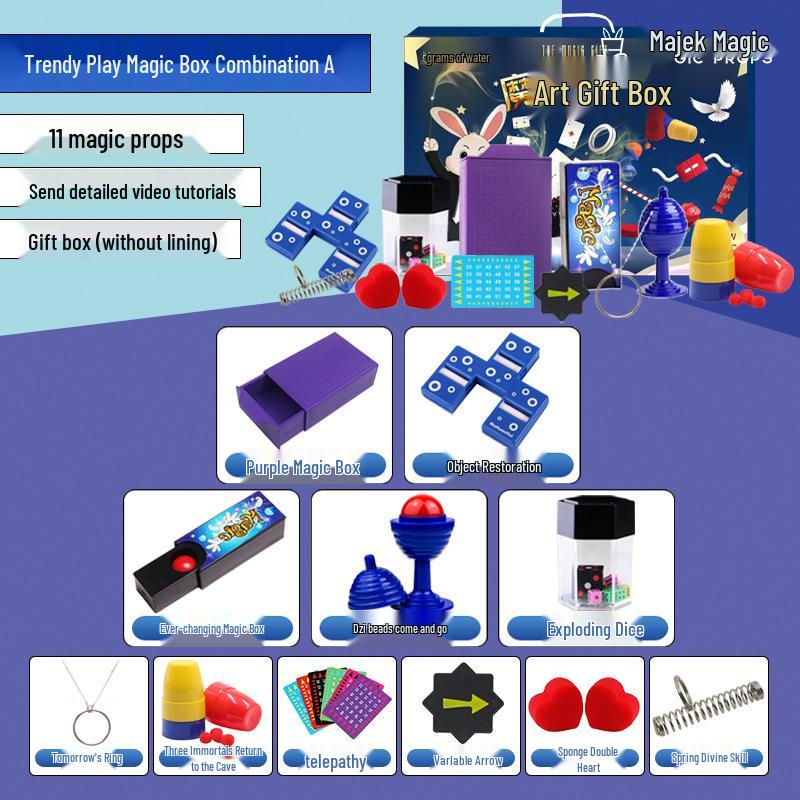Magic Props Set: Educational Performance Kit for Boys and Girls - Perfect Festival or Birthday Gift