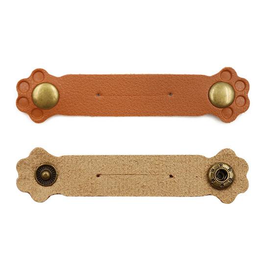 Kedi Pati Kablo Düzenleyici Klipsli Kablo Sarıcı Kulaklıklar Şarj Cihazları Veri Kabloları İçin Masayı Düzenli Tutar Suni Deri Pratik Masa Aksesuarı