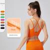 Export New Lightweight Sports Intimates Women's Sexy Sling Beautiful Back Fitness Vest Running Shockproof Push Up Yoga Bra
