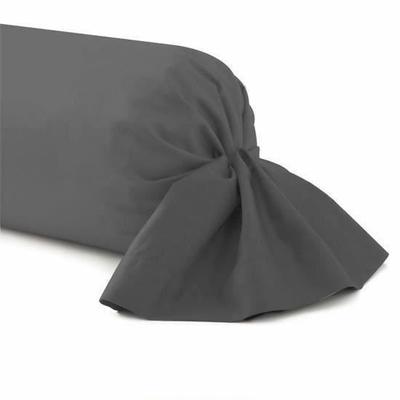 Bolster Cover - THE COVER PARIS - 45x185 Cm - 100% Cotton - Anthracite - High Quality