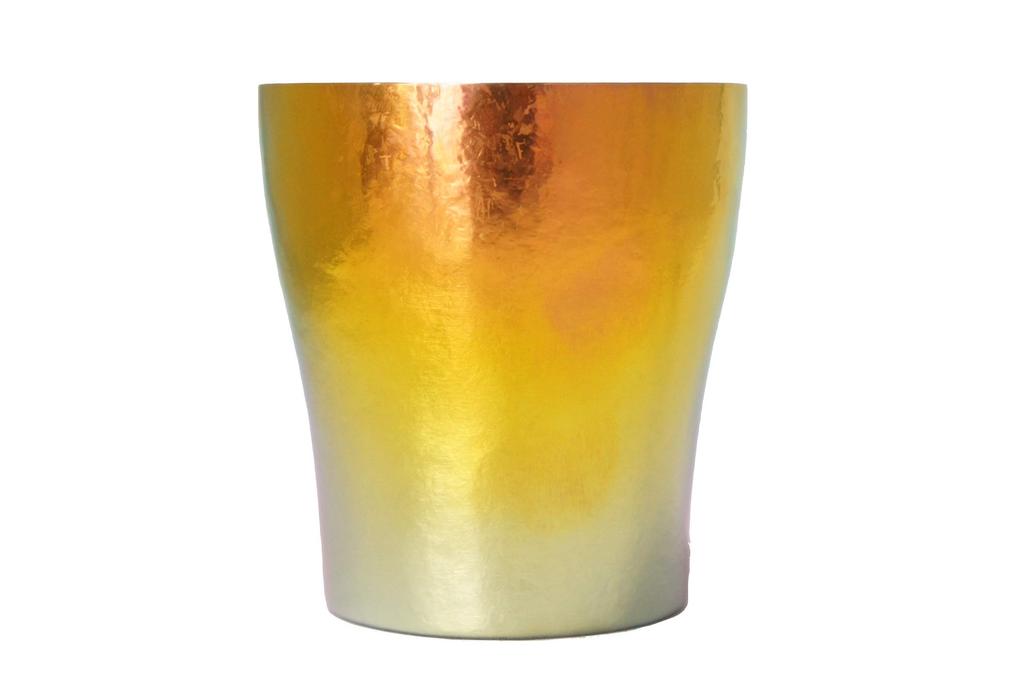 HORIE Gradation Titanium Double Tumbler Rei Hana Titanium 250cc Moon TSUKI Gold T15KM250G08 T15KM250G08