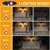 Outdoor Solar Tungsten Wall Light with Motion Sensor Waterproof LED Safety Light for Patio Outdoor Deck Porch Barn Garage