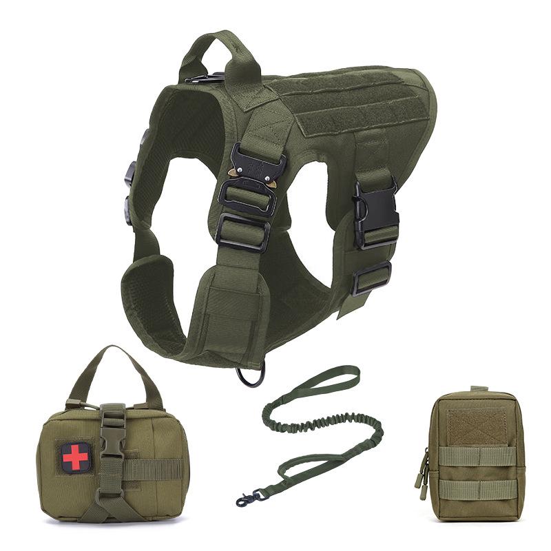 Verstellbare taktische Hundeweste für grenzüberschreitendes Training