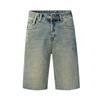 Nuovi Pantaloncini di Jeans Estivi da Uomo Retro Spazzolati a Mezza Lunghezza Pantaloni Americani Sottili a Cinque Punti