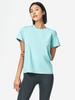 BARREL Women'S Essential Relaxed Fit Short Sleeve Rash Guard Full Mint (B4Swwrg006Fmt)