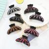 Large Clip Hairpin, with A Girl's Hairstyle, At The Back of The Head, with A Washcloth Pattern, with A Clasp To Hold The Loose Hair Together.