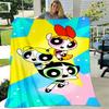 1pcPowerpuff Blanket - Soft and Comfortable for All Seasons - Perfect G