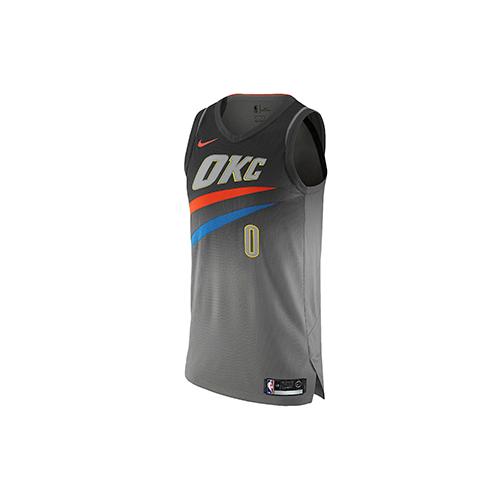 

New Nike Nba Oklahoma City Russell Westbrook Authentic Jersey AH6063-039 M