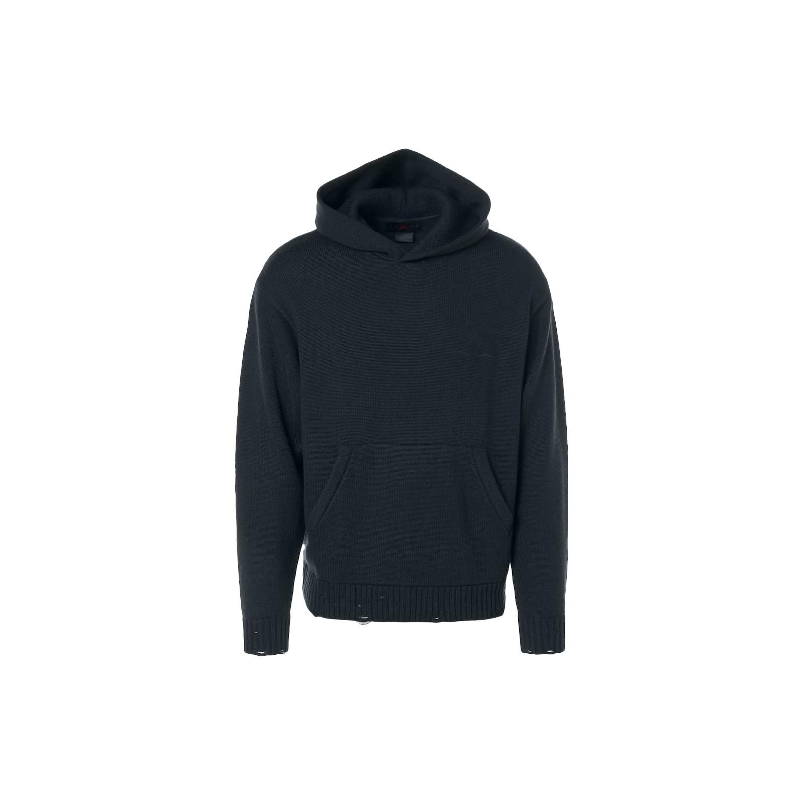 Jordan Men s Knit Pullover Hoodie Black Men FN0612-010 S