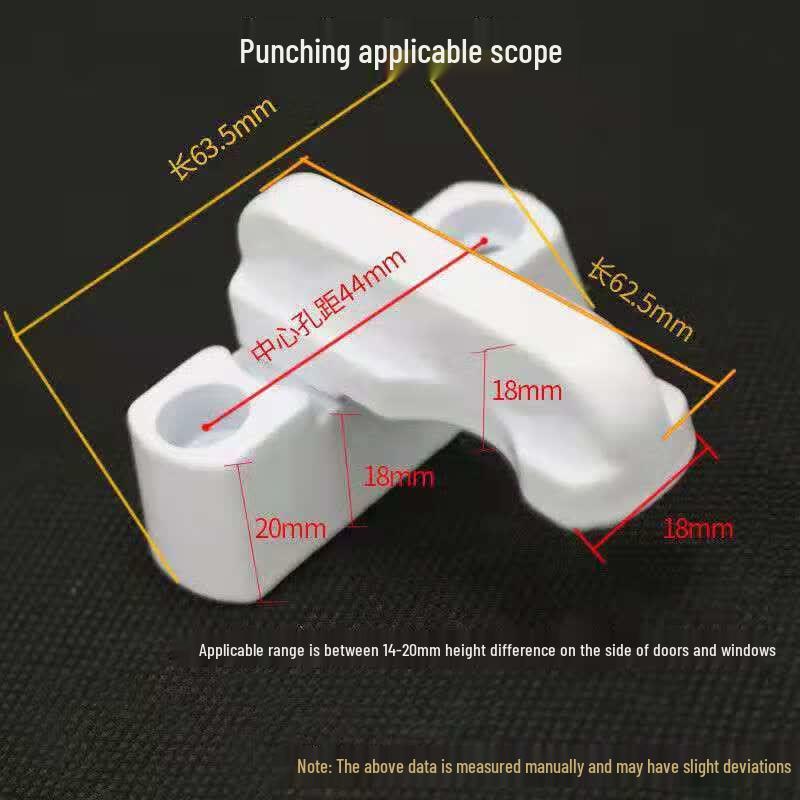 Plastic Steel Window T-Type Lock Latch