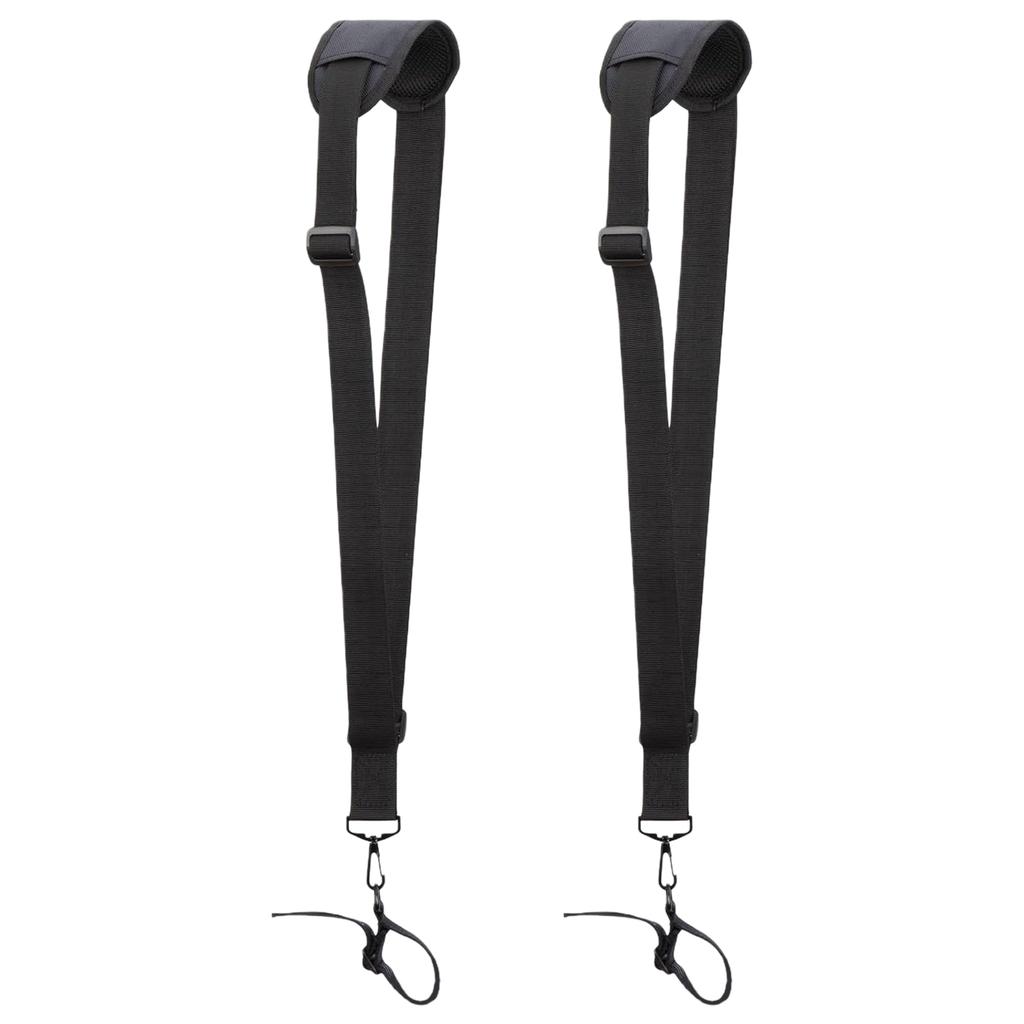 2pcs Adjustable Universal Trimmer Shoulder Strap Nylon Side Back Shoulder Harness for Gas Lawn Mowers & Garden Tools Accessories