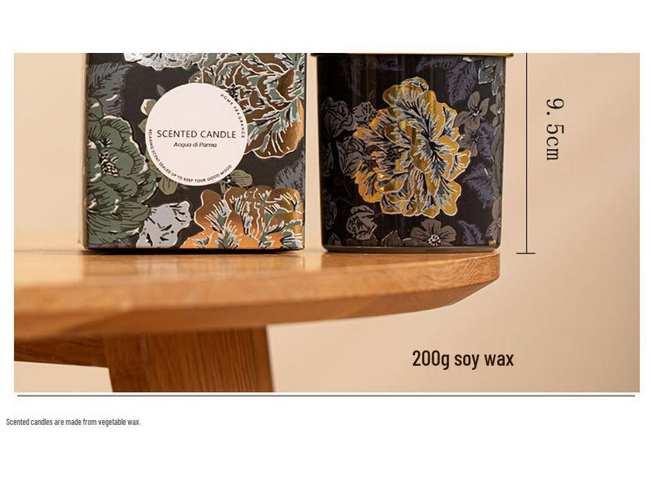 Pineapple Mango Scented Soy Candle - Smokeless Aromatherapy Gift