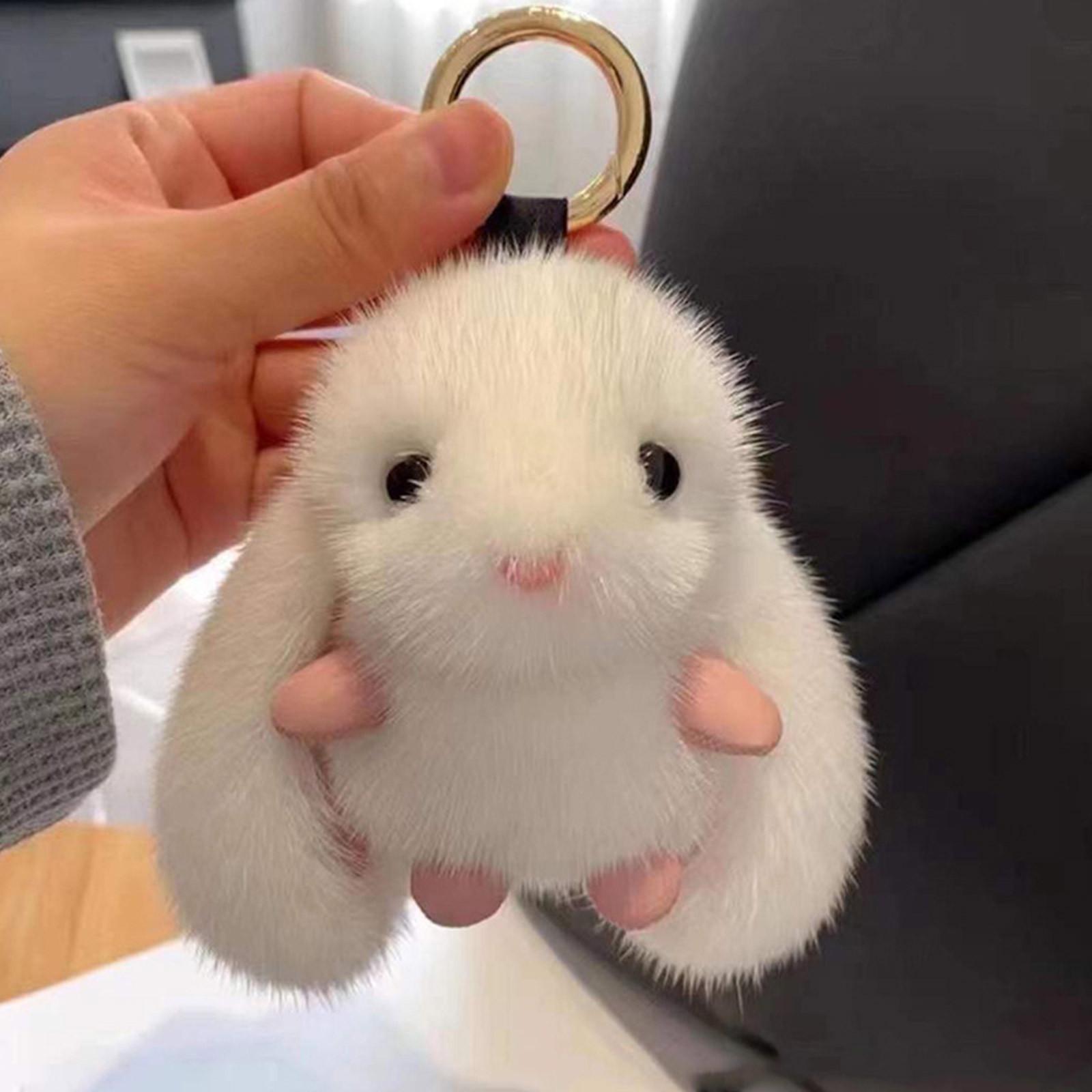 

Интересный брелок из нержавеющей стали с забавным персонажем на среднем пальце One Size белый