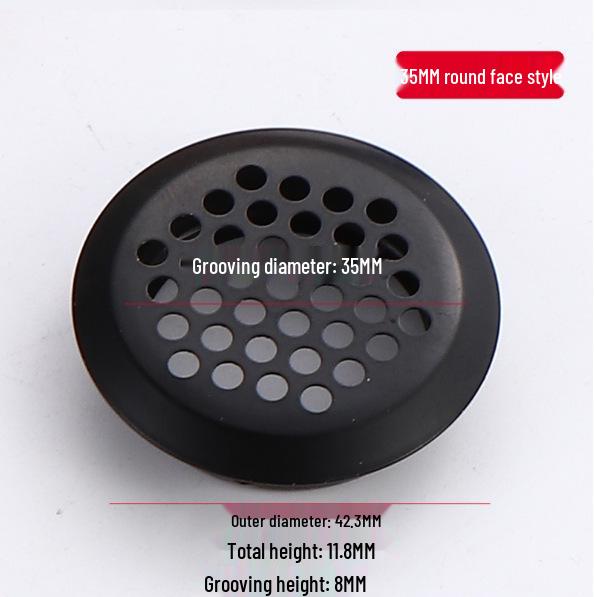 Stainless Steel Ventilation Mesh Cover for Cabinets and Wardrobes