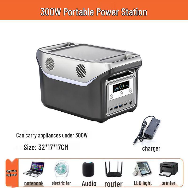 220V Portable Solar Power Supply: 2000W Large Capacity for Household Emergency & Lighting